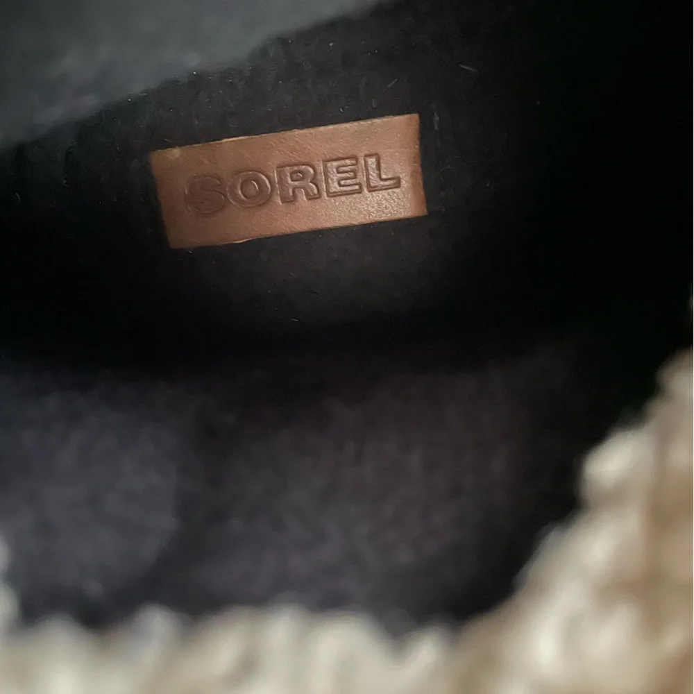 Sorel Waterproof Lace-Up Winter Boots Sneakchic Alpine Sherpa Lined Women’s 5